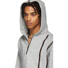 Enfants Riches Deprimes Grey Half Zip Hoodie