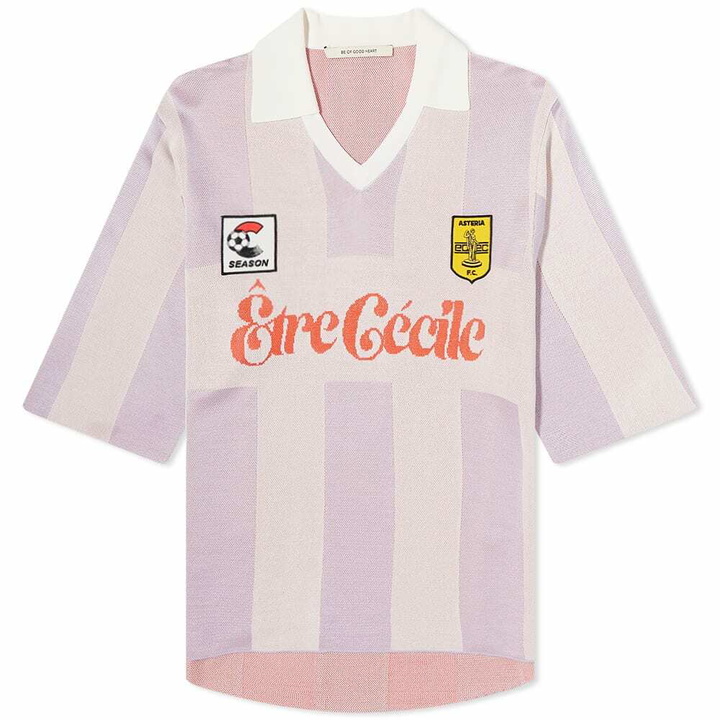 Photo: Être Cécile Swirl Knitted Football Jersey