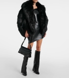 Givenchy Faux fur cape