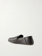 George Cleverley - Mayfair Collapsible-Heel Full-Grain Leather Loafers - Brown