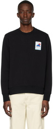 Casablanca Black Soleil Levant Patch Sweatshirt