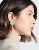 Mm6 Maison Margiela Womens Earrings in Silver