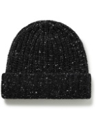Johnstons of Elgin - Ribbed Donegal Cashmere Beanie