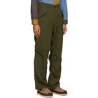 BEAMS PLUS Khaki Military Zip Trousers