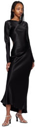Bec + Bridge Black Ren Long Sleeve Midi Dress