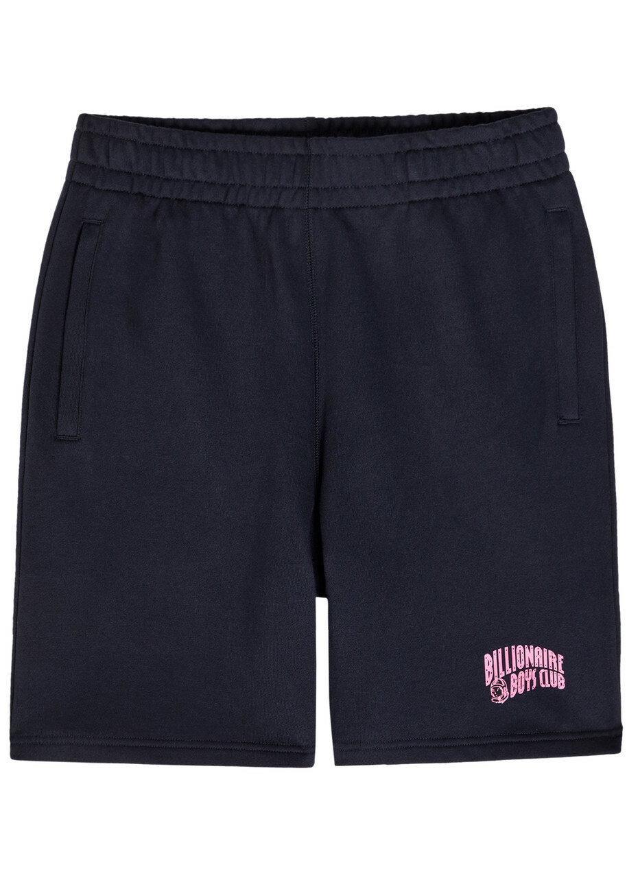 Billionaire Boys Club Small Arch Logo-print Cotton Shorts Navy