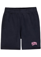 Billionaire Boys Club Small Arch Logo-print Cotton Shorts Navy