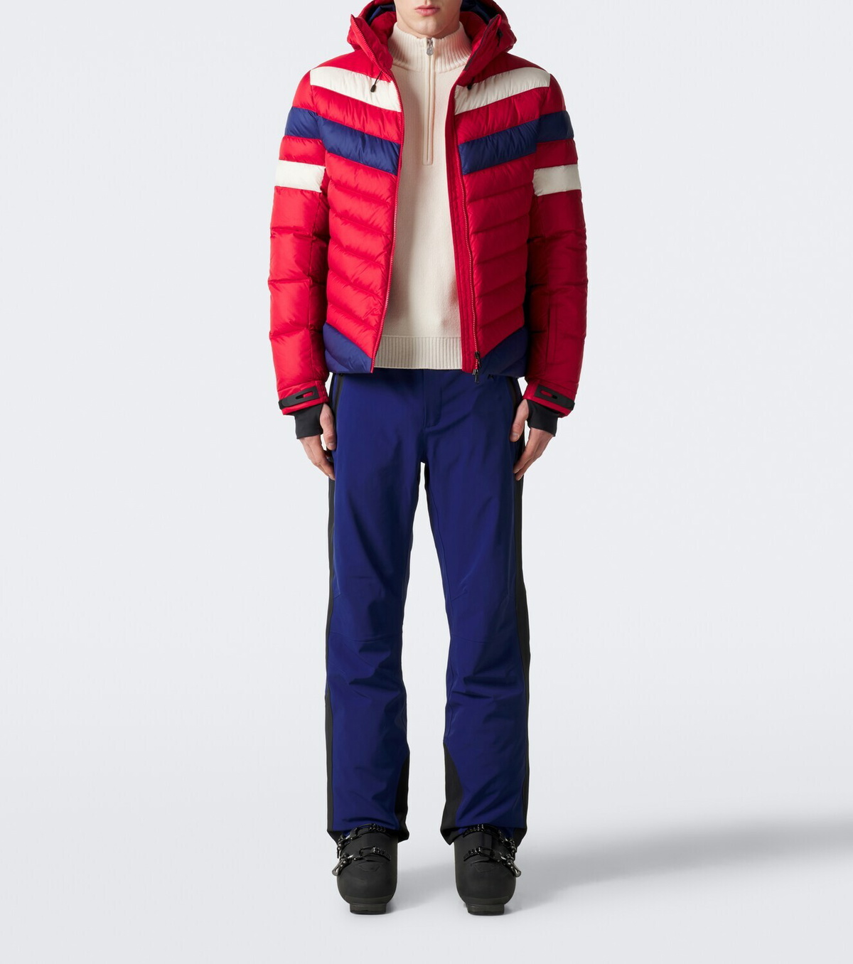 Perfect Moment La Tour wool half-zip sweater