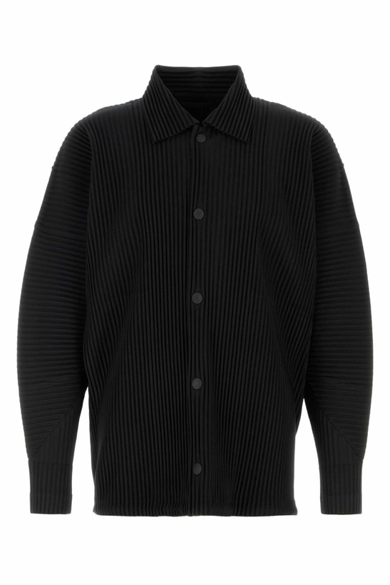 Photo: Homme Plissé Issey Miyake Black Polyester Shirt