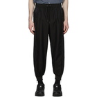 A. A. Spectrum Black Ripstop Track Pants