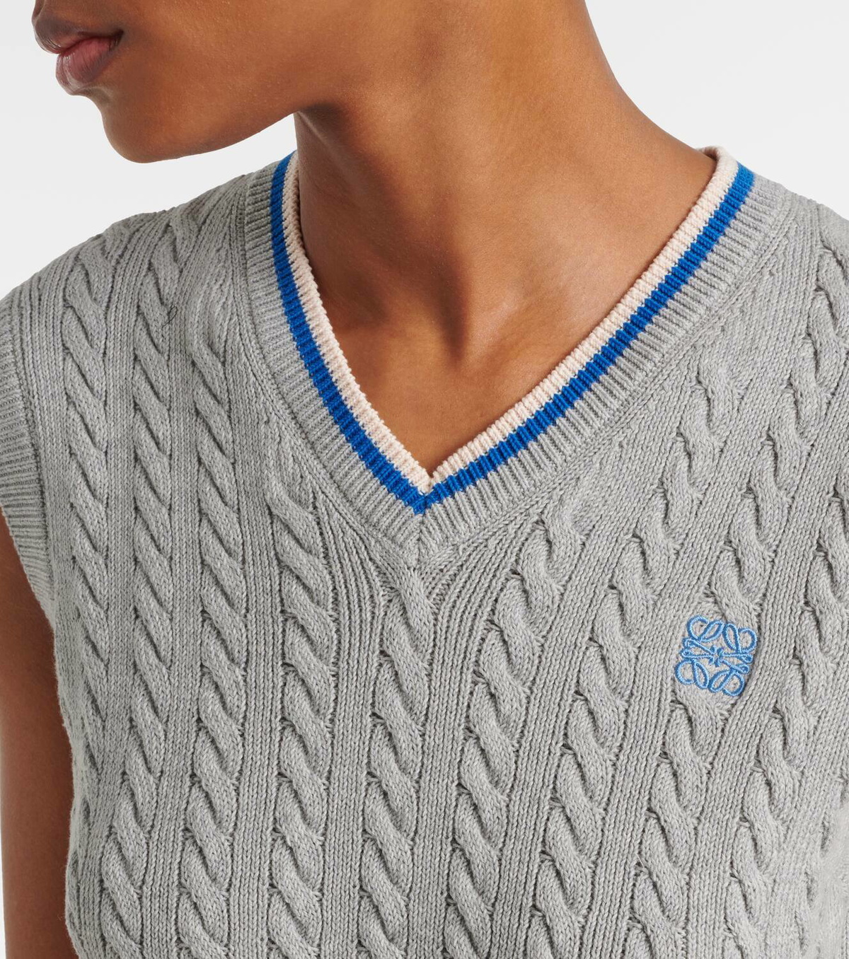 Loewe Cotton sweater vest