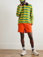 ARKET - Edwin Straight-Leg Belted Canvas Shorts - Orange
