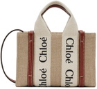Chloé Beige & Tan Mini Woody Bag