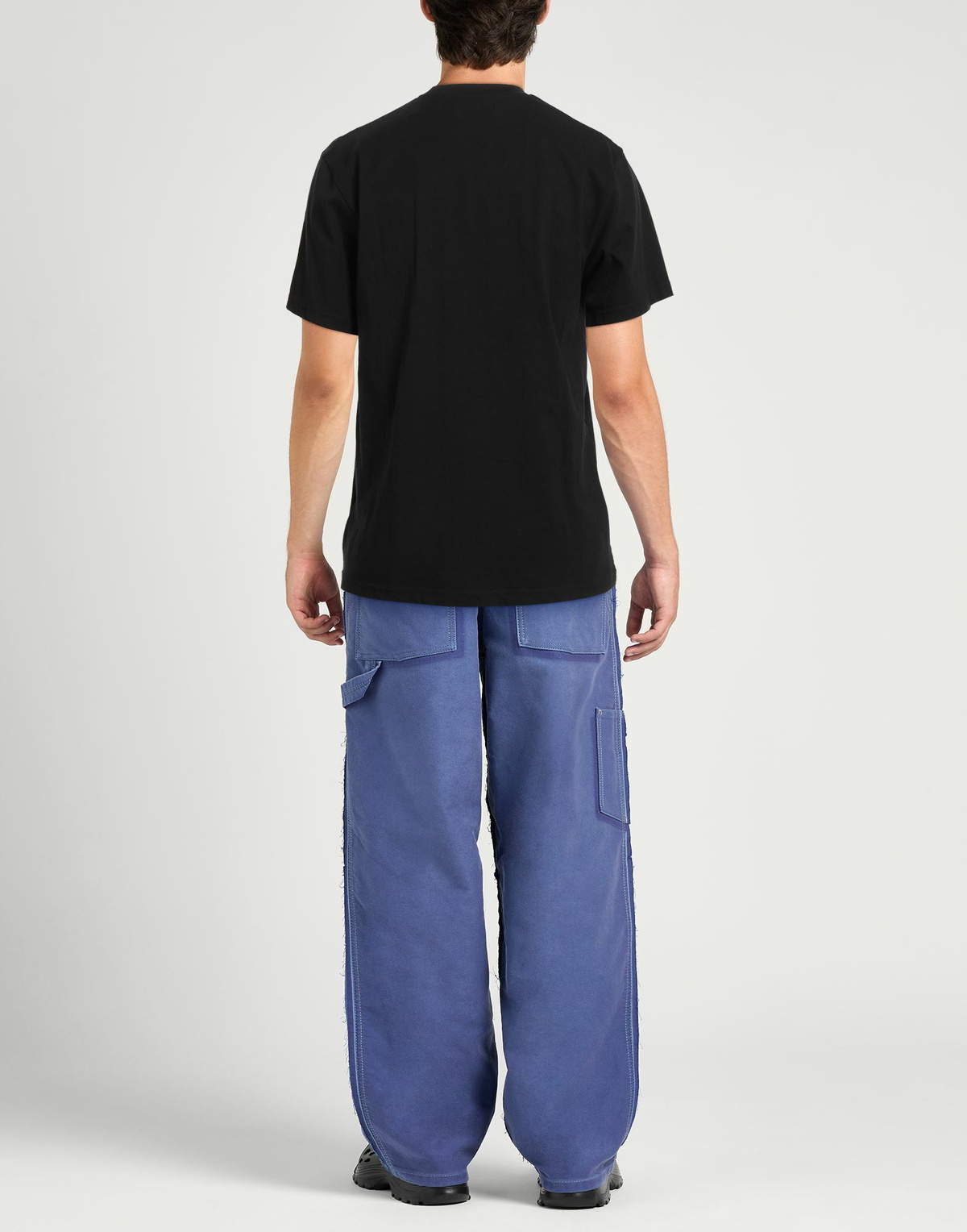 Just Cavalli Mens T-shirt in Black