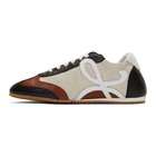 Loewe Beige and Navy Ballet Runner Sneakers