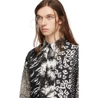 Givenchy Black Patchwork Effect Shirt