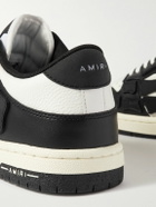 AMIRI - Skel-Top Colour-Block Leather Sneakers - Black