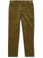 Oliver Spencer - Judo Cotton-Corduroy Cargo Trousers - Green