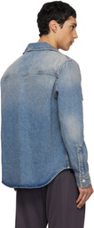Courrèges Blue Workwear Denim Shirt
