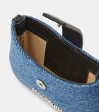 Jacquemus Le Porte Bisou denim card holder