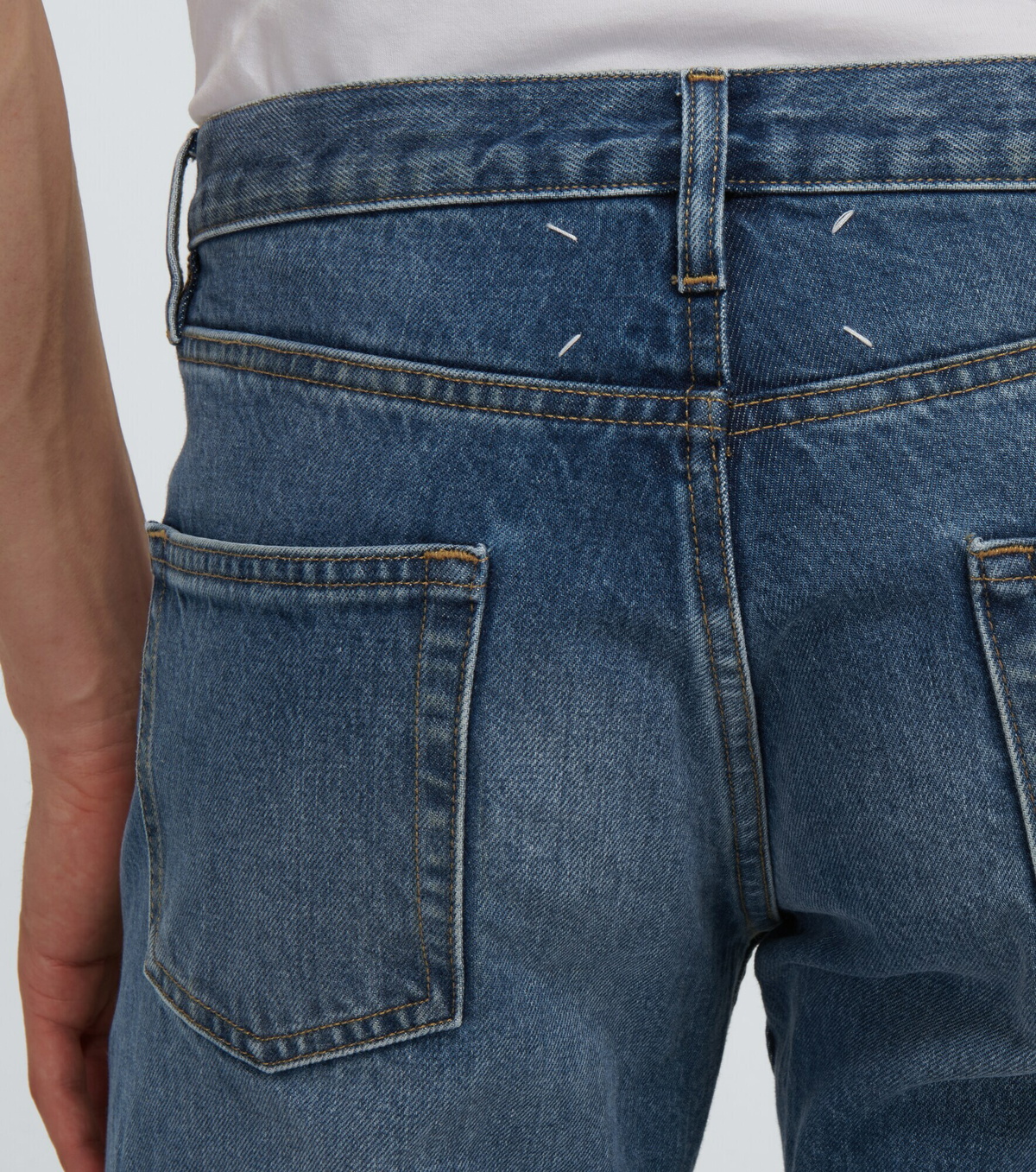 Maison Margiela Blue Denim Pants main image 0