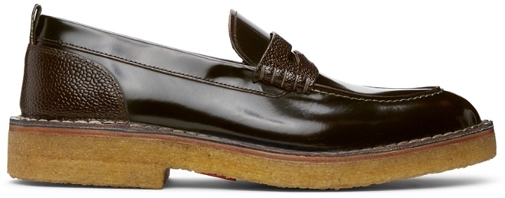 Photo: Paul Smith Brown 'Drood' Bordeaux Leather Loafers