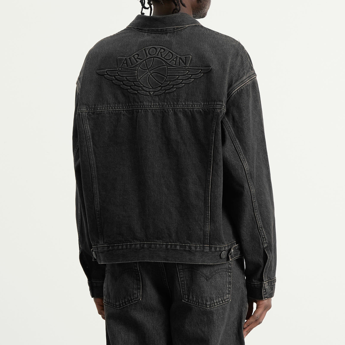 Levi's Men's x Jordan Type Iii Trucker in Black