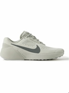 Nike Training - Nike Air Zoom TR 1 Rubber-Trimmed Suede Sneakers - Gray