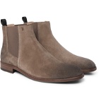 Tod's - Suede Chelsea Boots - Gray