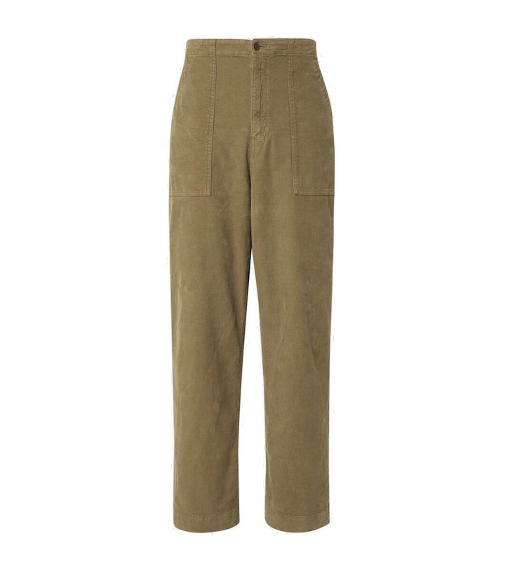 Photo: The Row Tapia cotton straight pants