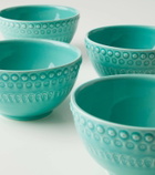 Bordallo Pinheiro Fantasia set of 4 ceramic bowls
