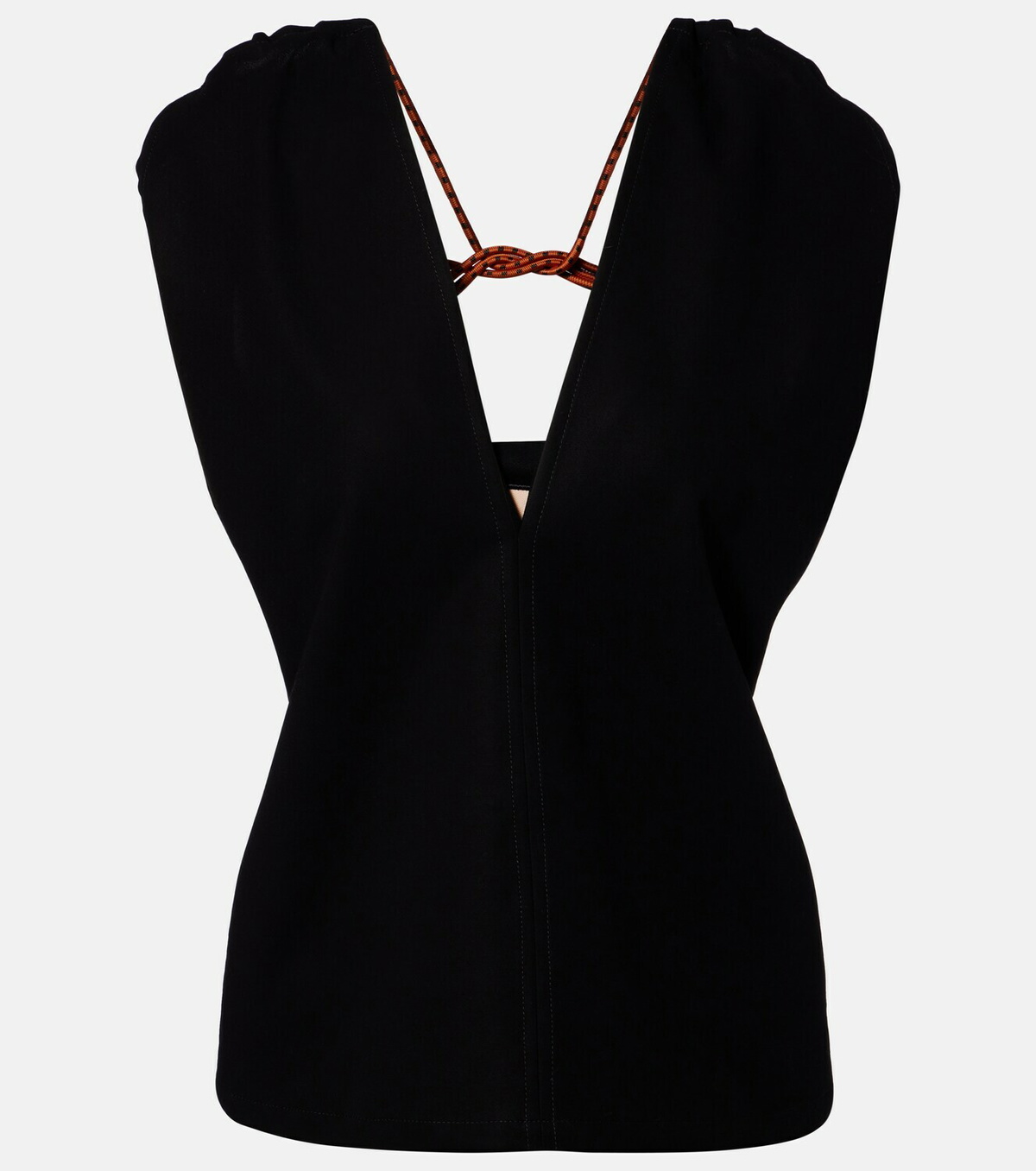 Plan C Cotton crêpe top