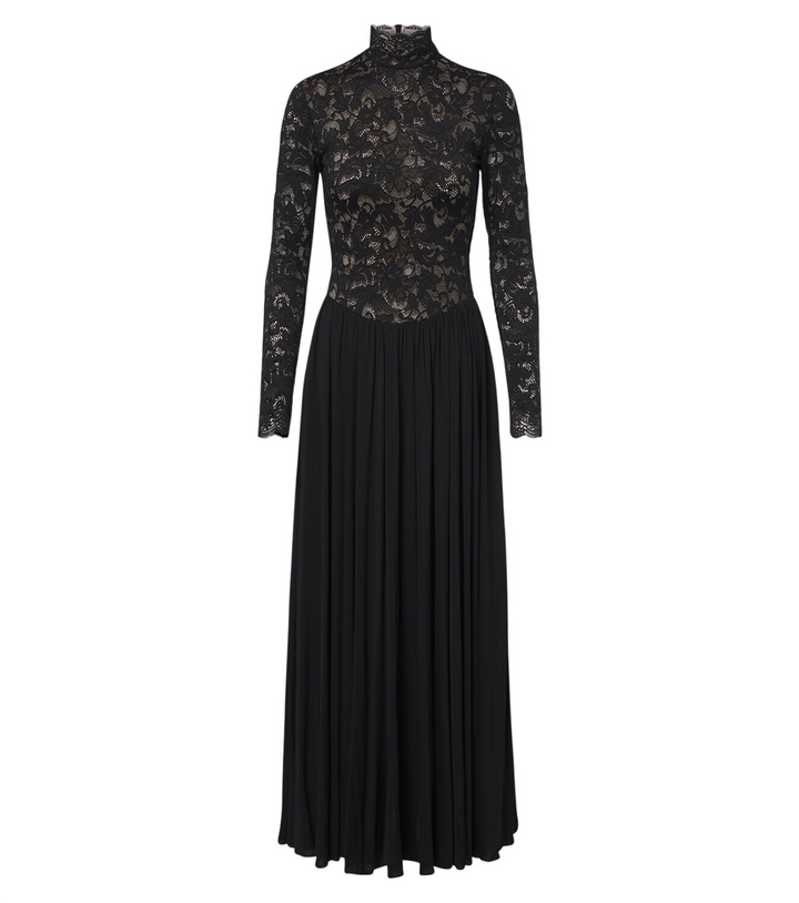 Photo: Zimmermann Lace and jersey maxi dress