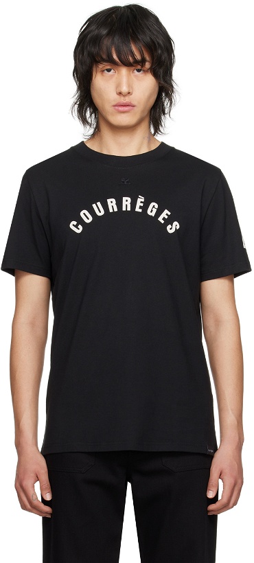 Photo: Courrèges Black AC Straight T-Shirt