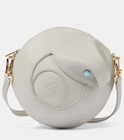 Loewe Snake leather shoulder bag