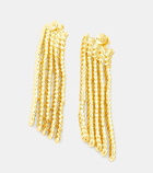 Zimmermann Chandelier gold plated drop earrings