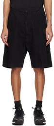 NEMEN® Black Baggy Shorts