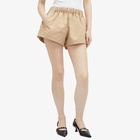 Wardrobe.nyc Men's Drill Short in Khaki