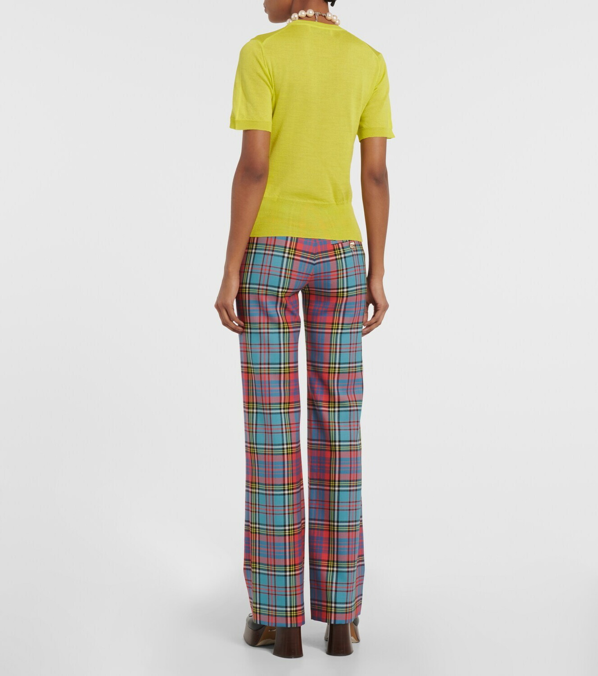 Vivienne Westwood - Logo wool and silk sweater