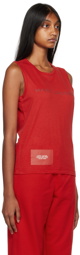 Marc Jacobs Red 'The Tank' Tank Top