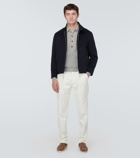Lardini Virgin wool blouson jacket