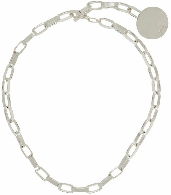 Photo: Jil Sander Silver Chain Link Necklace