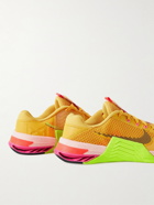 Nike Training - Metcon 7 X Rubber-Trimmed Mesh Sneakers - Yellow