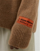 Heron Preston Knit Cardigan Brown - Mens - Zippers & Cardigans