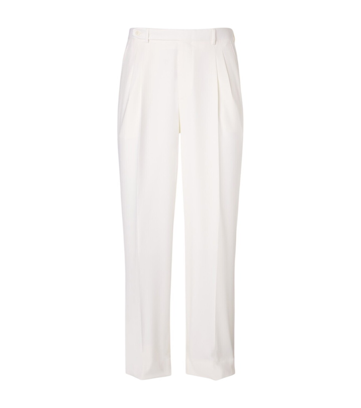 Photo: Brioni Elba wool straight pants