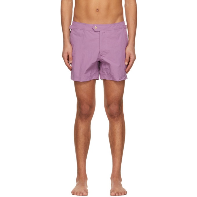 Photo: Tom Ford Purple Nylon Swim Shorts