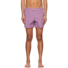 Tom Ford Purple Nylon Swim Shorts