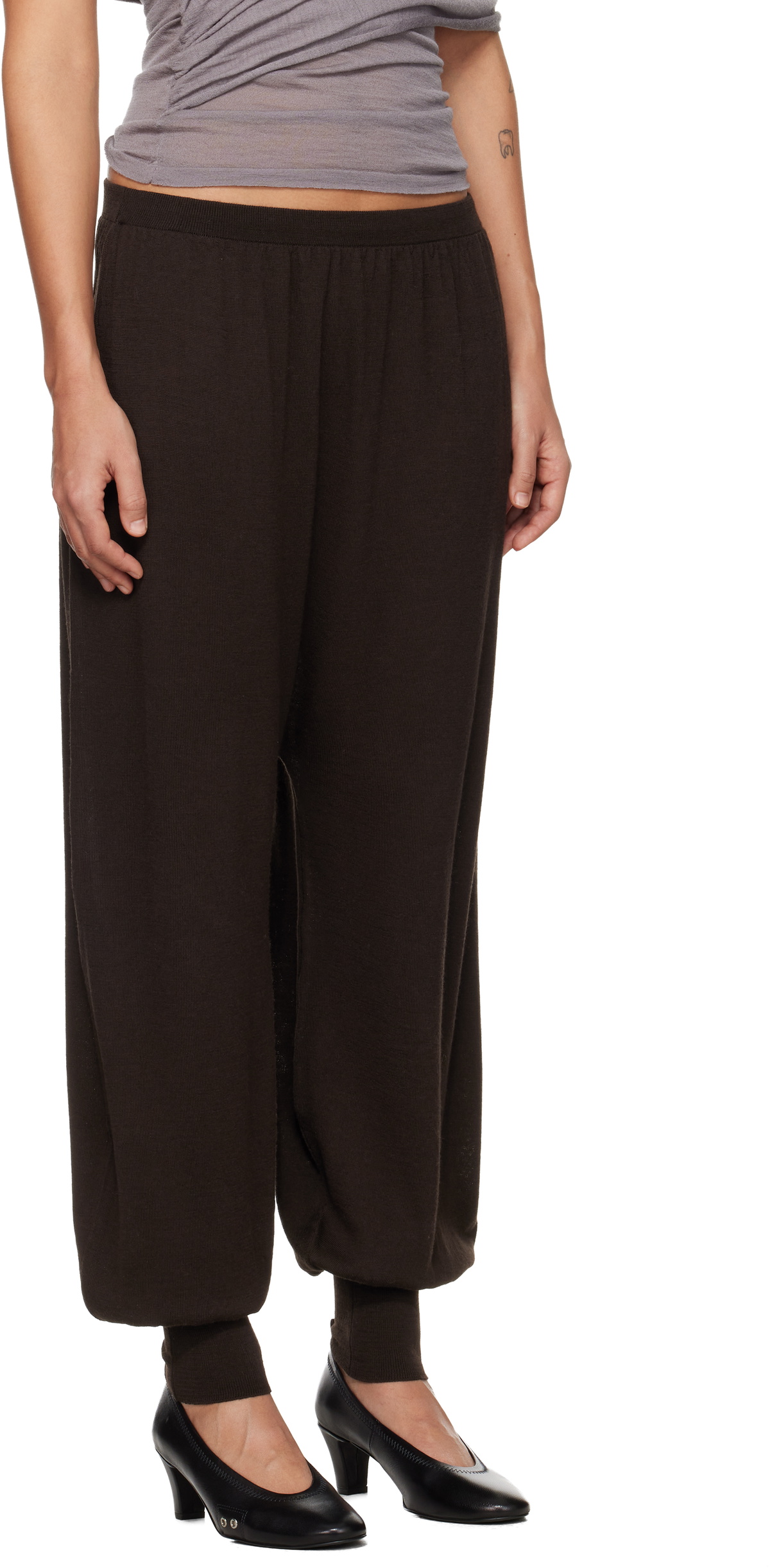 Paloma Wool Brown Long Cofre Lounge Pants