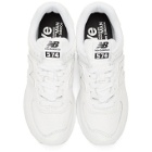 Junya Watanabe White New Balance Edition 574 Sneakers