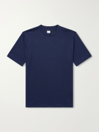 Eleventy - Cotton-Jersey T-Shirt - Blue